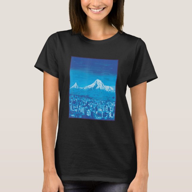 T-shirt Mount Ararat Armenia (Devant)