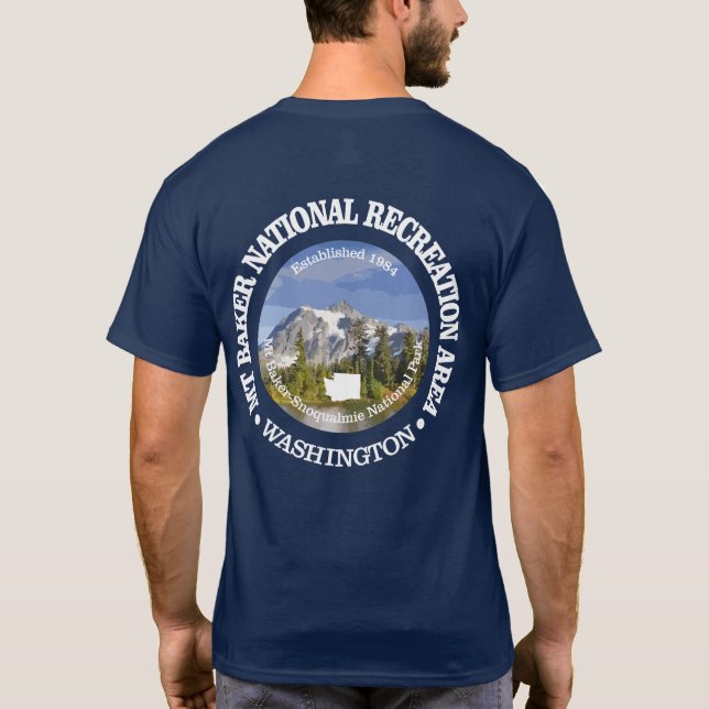 T-shirt Mount Baker NRA (Dos)