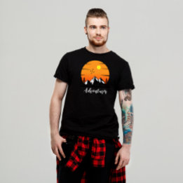 T-shirt "Mountain Adventure Randonnée Explorer :