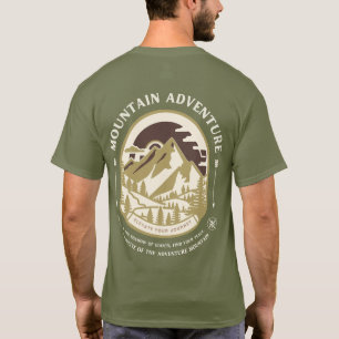 T-shirt Mountain Adventure – Randonnée Extérieure 