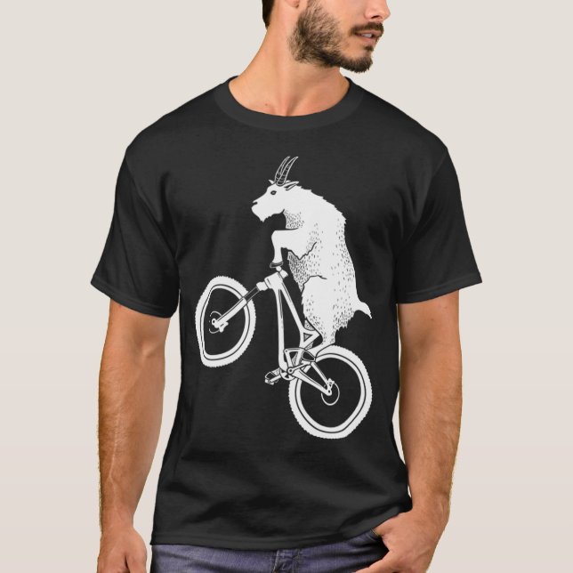 T-shirt Mountain Bike Goat (Devant)