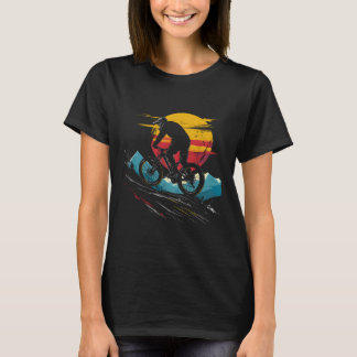 T-shirt Mountain Biking Portrait Outdoor Sports _1 