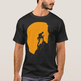 T-shirt Mountain Climber Bouldering Rock Escalade Climat A
