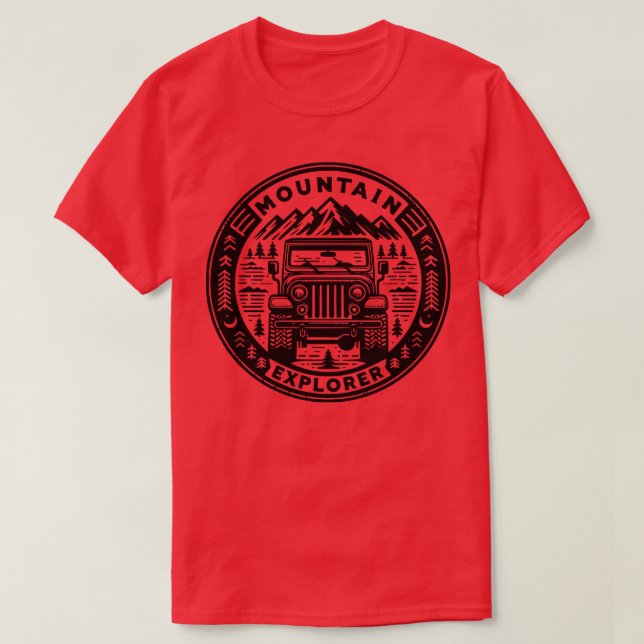 T-shirt Mountain Explorer Tee (Design devant)