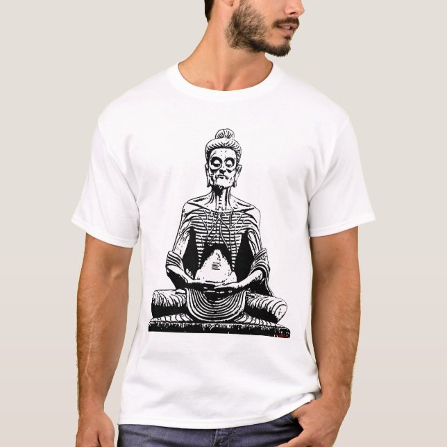 T-shirt mourant de faim Siddhartha de jeûne de (Devant)