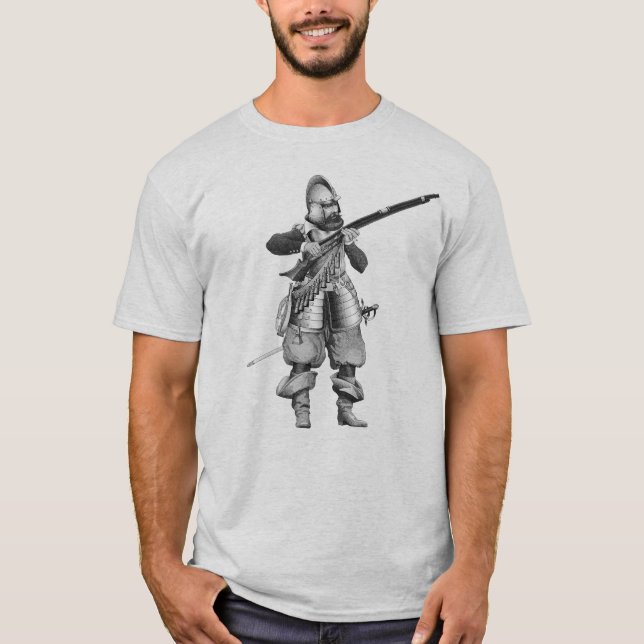 T-shirt Mousquetaire du XVIIe siècle (Devant)