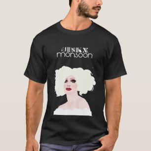 T-shirt Mousson Jinkx noir et blanc