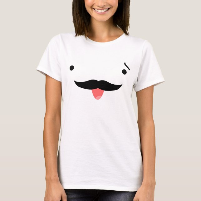 T-shirt Moustache (Devant)