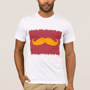 T-shirt Moustache drôle