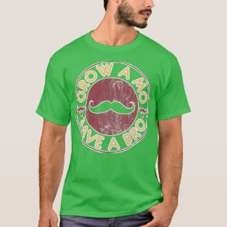 T-shirt Moustache Drôle Croissance d'une Moustache Mo 2