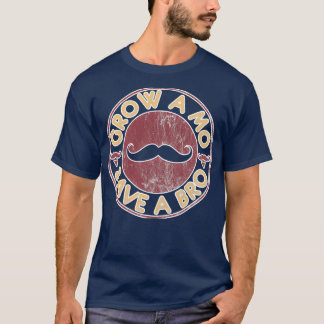 T-shirt Moustache drôle Moustache croissance A Mo 1