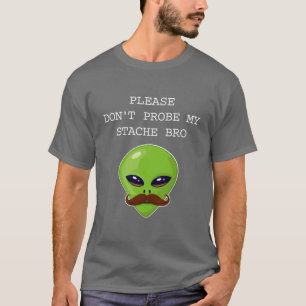 T-shirt Moustache étrangère