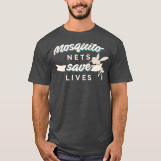 T-shirt Moustiquaires Sauver des vies Conception antipalud