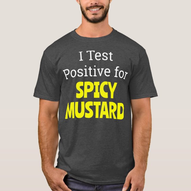 T-shirt Moutarde piquante (Devant)
