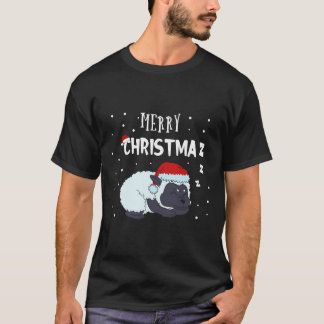 T-shirt Mouton amusant Joyeux fermier de Noël