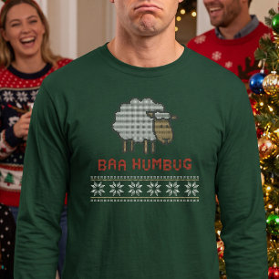 T-shirt Mouton de Noël Baa Humbug