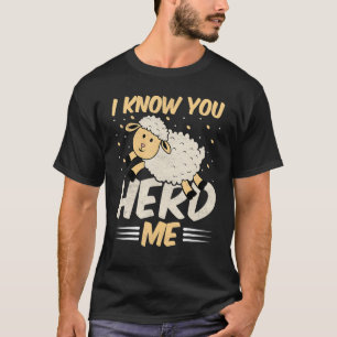 T-shirt Mouton Je Sais Que Tu Me Dépouilles Mouton D'Agnea