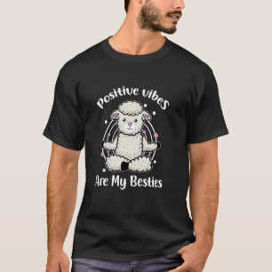 T-shirt Mouton Mignon Drôle Meilleure Amie Énergie Vibrati