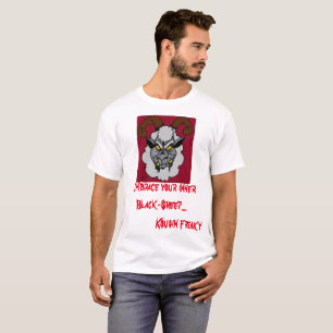 T-shirt Mouton noir