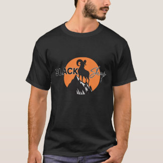 T-shirt Mouton noir