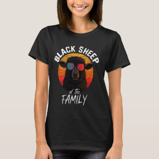 T-shirt Mouton Noir La Famille Dit Drôle