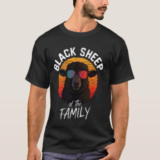 T-shirt Mouton Noir La Famille Dit Drôle