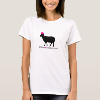 T-shirt Mouton noir long manche