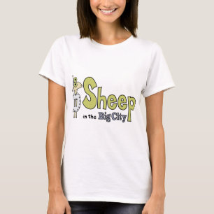T-shirt Moutons dans la grande ville