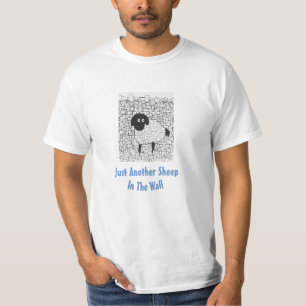 T-shirt Moutons dans le mur