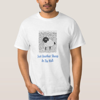 T-shirt Moutons dans le mur