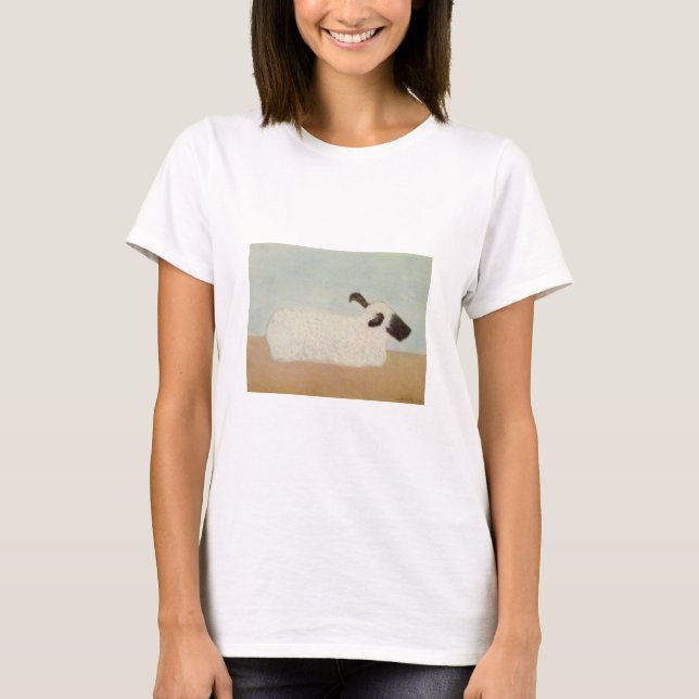 T-shirt Moutons (par Milton Avery) (Devant)