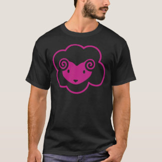 T-SHIRT MOUTONS ROSES