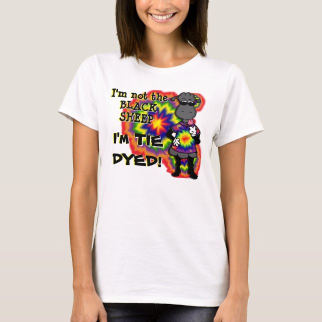 T-shirt Moutons teints noués (Devant)