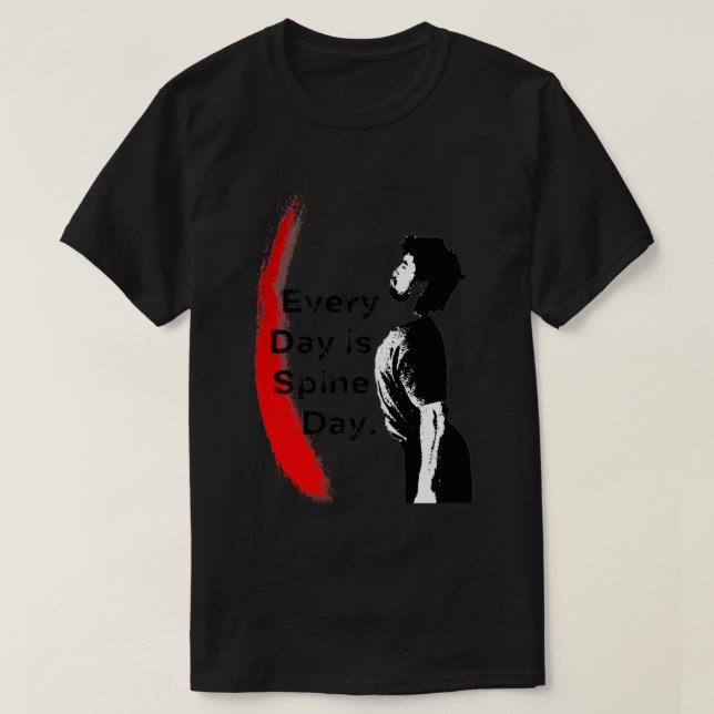 T-shirt Mouvement Culture Fête de la Spine Portail Ido (Design devant)