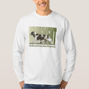 T-shirt Mouvement d'épagneul de springer anglais