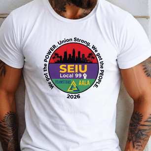T-shirt Mouvement ouvrier UTLA SEIU AALA 