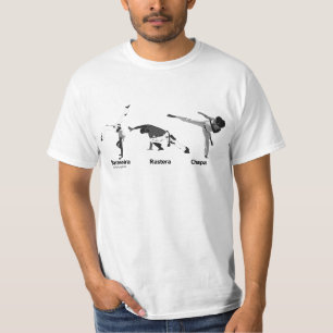 T-shirt Mouvements de Capoeira, attaque de la défense