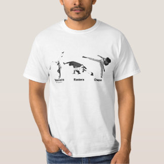 T-shirt Mouvements de Capoeira, attaque de la défense