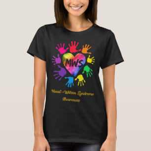 T-shirt Mowat Wilson Syndrome Sensibilisation Mains Cadeau