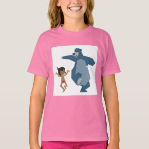 T-shirt Mowgli et Baloo Disney du livre de la jungle