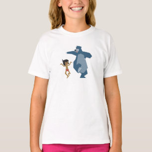 T-shirt Mowgli et Baloo Disney du livre de la jungle