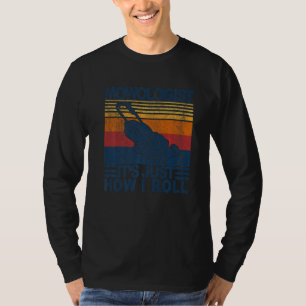 T-shirt Mowologiste C'est juste comment je roule pelouse M