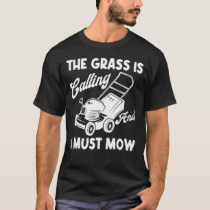 T-shirt Mowologue de tondeuse de pelouse Aménagement paysa