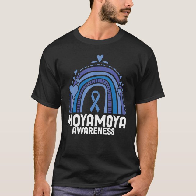 T-shirt Moyamoya Awareness Ribbon Women (Devant)
