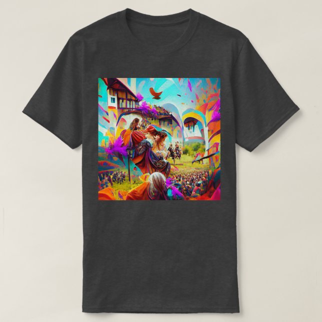 T-shirt Moyen Age 3 (Design devant)
