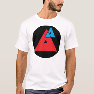 T-shirt moyen de logo d'analyse