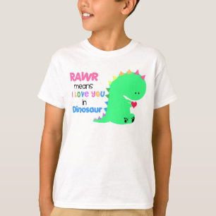 T-shirt Moyens de Rawr je t'aime dans la chemise #2 de