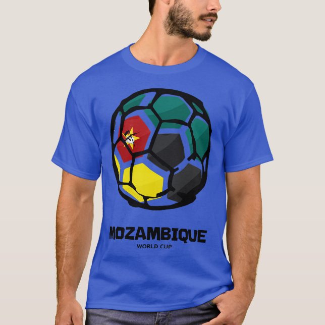 T-shirt Mozambique Country Flag (Devant)