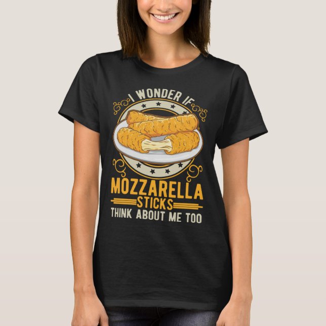 T-shirt Mozzarella Sticks Cheese Sticks (Devant)