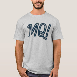 T-shirt MQI Manteo NC - Code d'aéroport - Outer Banks Avia